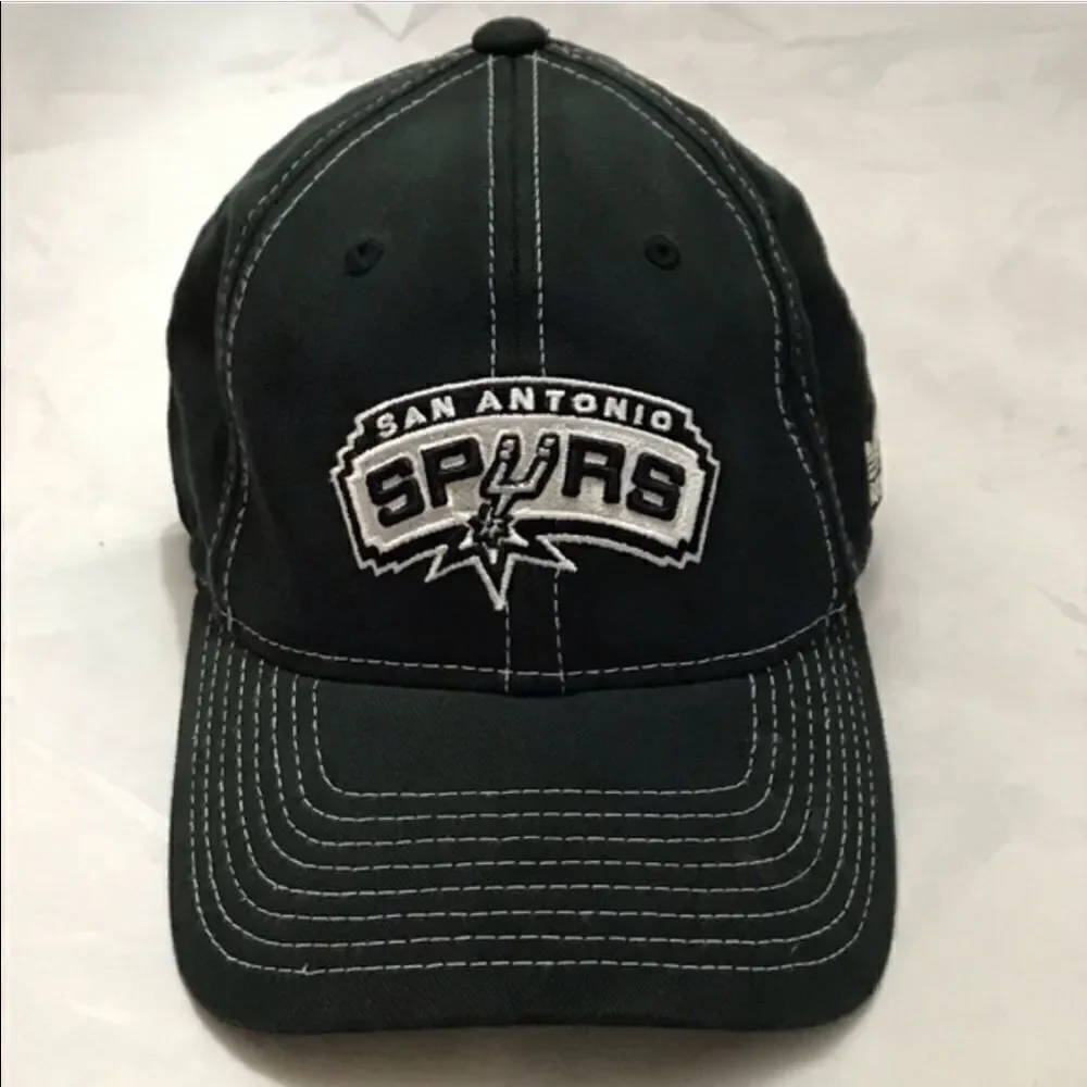 Adidas San Antonio Spurs NBA Collector’s Hat w/ Commemorative Champions Patches